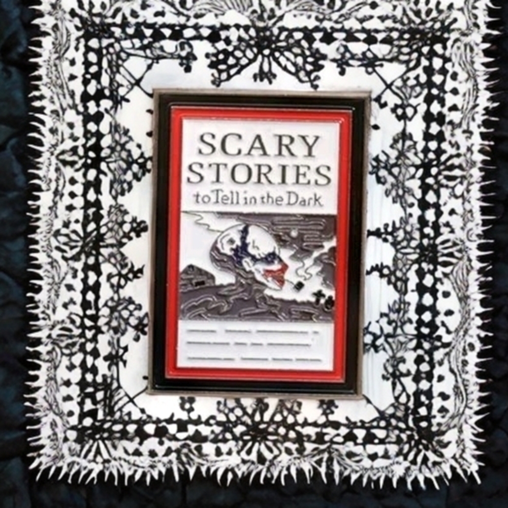MODCLOTH LIMITED EDITION SCARY STORIES BOOK PIN BROOCH 1 - Picture 3 of 3